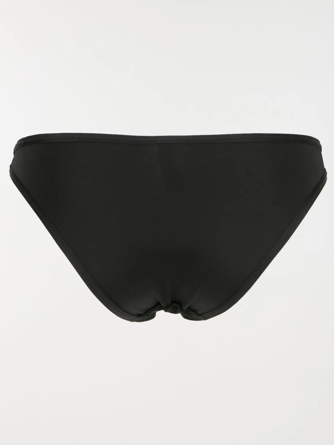 Culotte bi-matière noire femme (36-46)