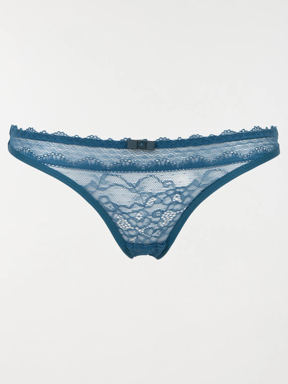Culotte dentelle et microfibre femme
