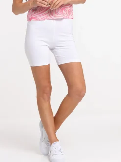 Cycliste blanc femme