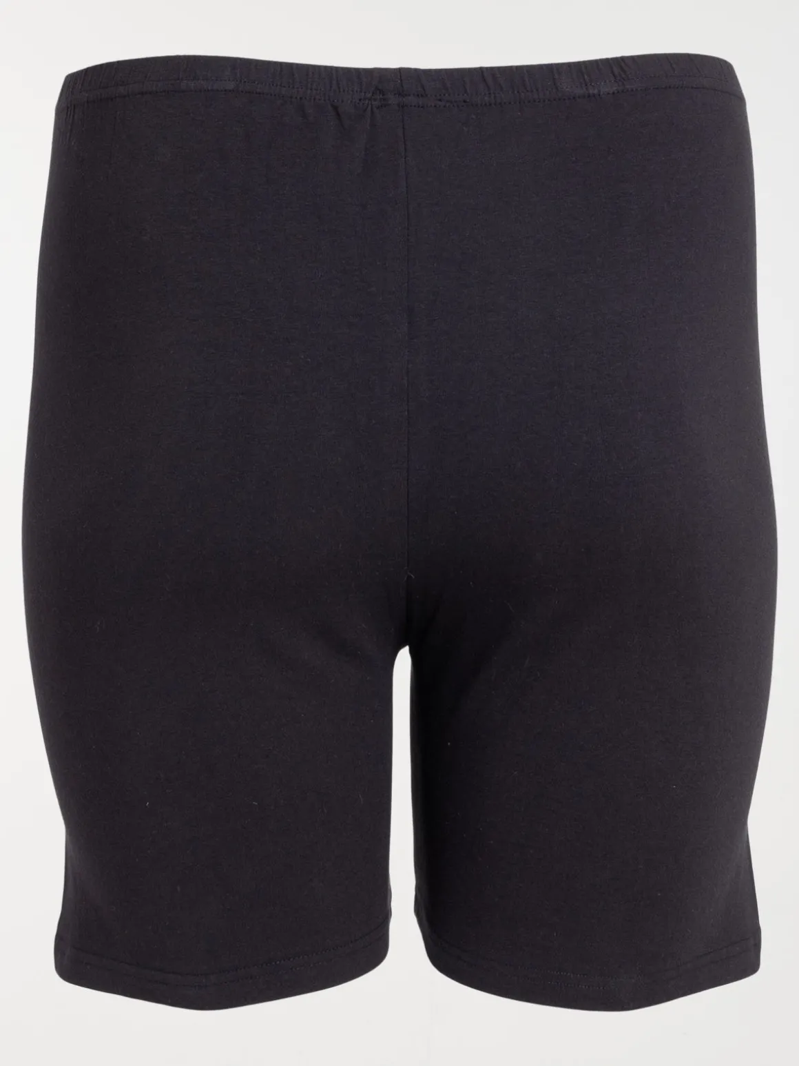 Cycliste noir grande taille femme
