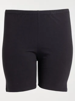 Cycliste noir grande taille femme