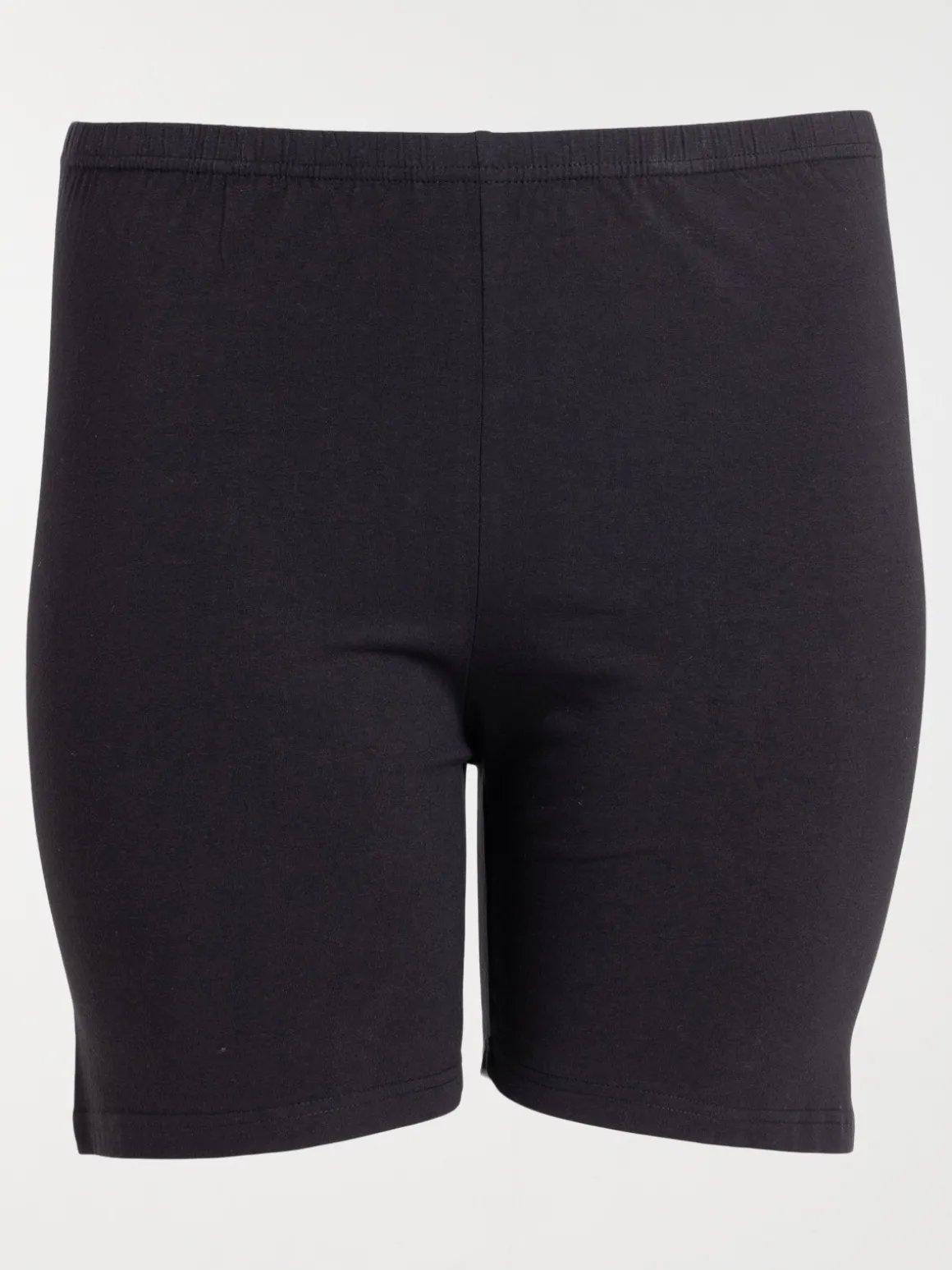 Cycliste noir grande taille femme