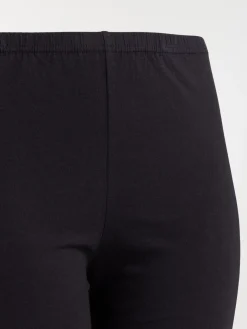 Cycliste noir grande taille femme