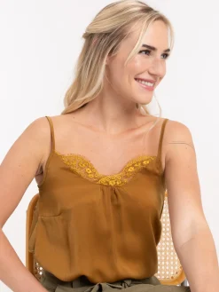 Débardeur à bretelles fluide femme