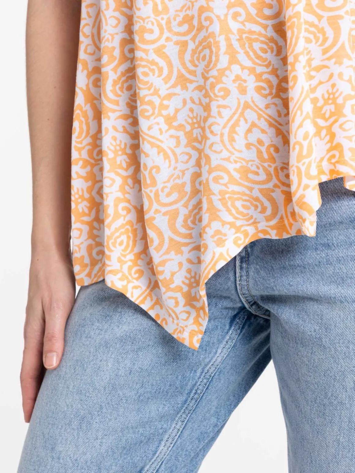 Débardeur asymétrique femme