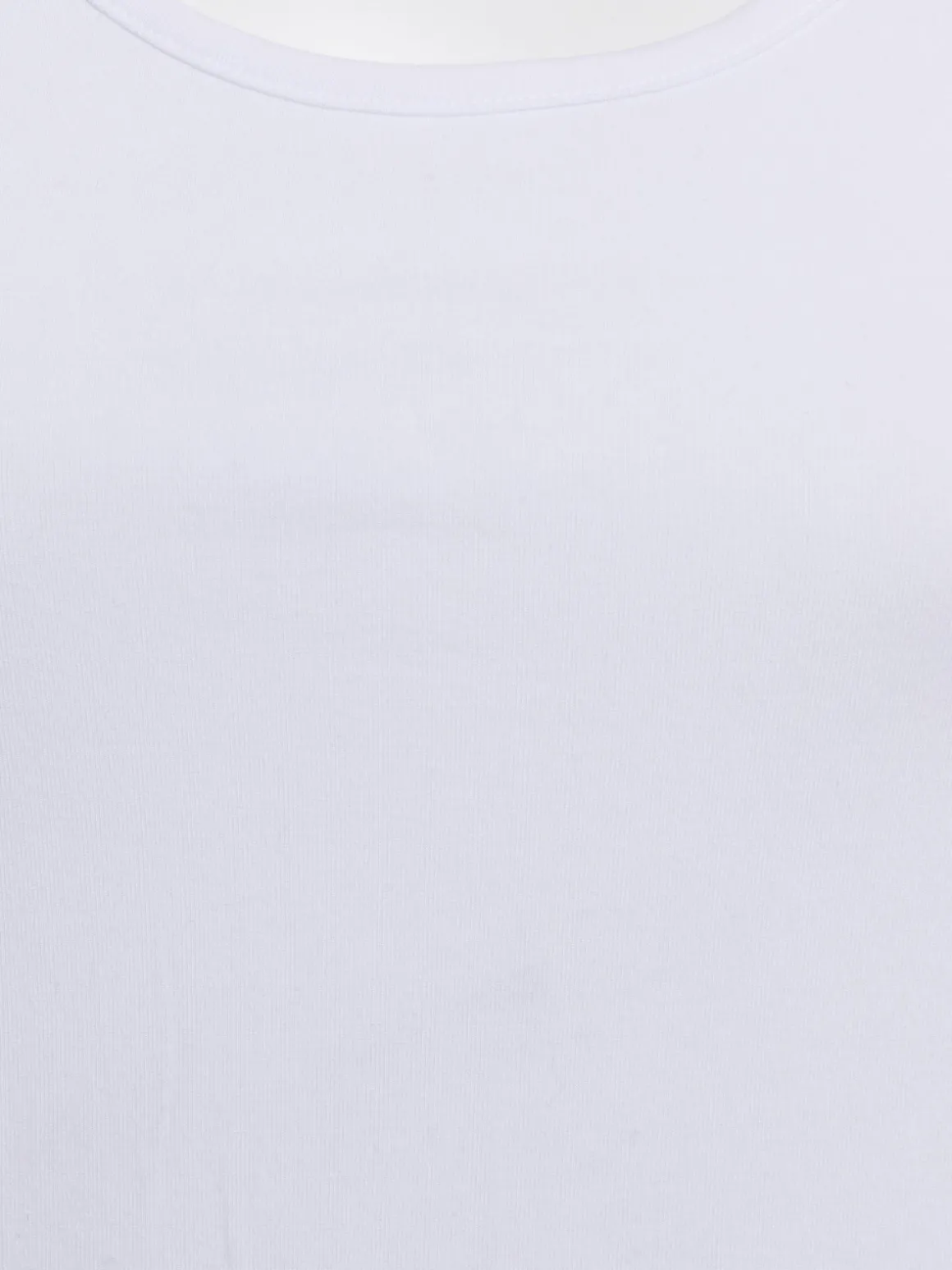 Débardeur basique blanc femme
