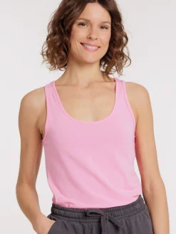 Débardeur basique bubble pink femme