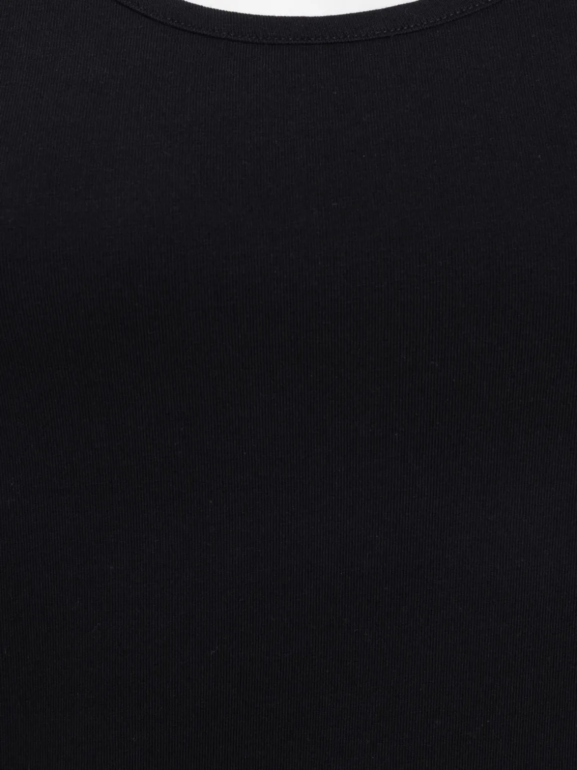 Débardeur basique noir femme