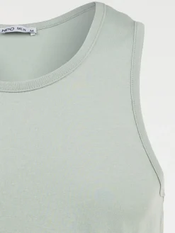 Débardeur basique silver blue homme