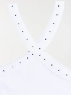 Débardeur blanc fille (XXS-M)
