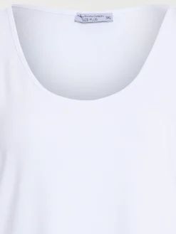 Débardeur blanc grande taille femme