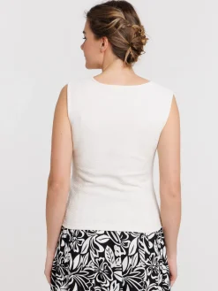 Débardeur col carré femme