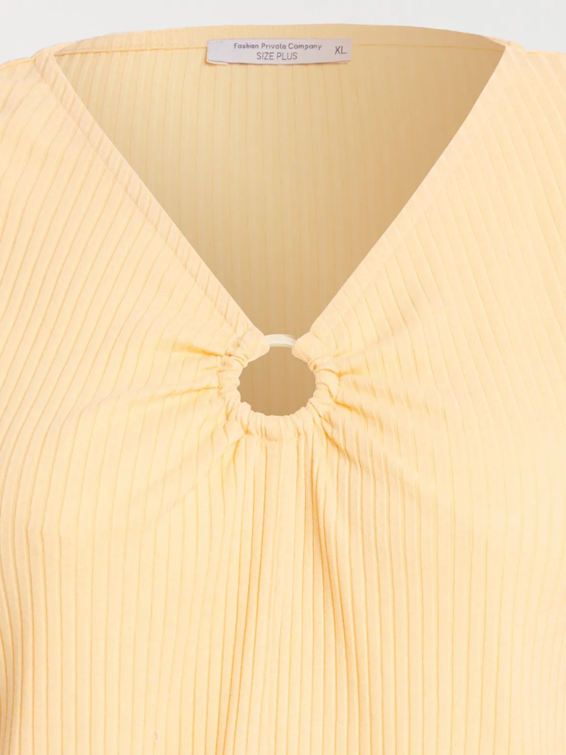 Débardeur col V grande taille femme