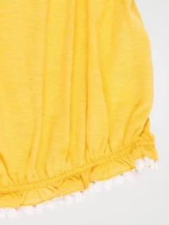 Débardeur dentelle macramé fille (3-12A)