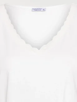 Débardeur grande taille dentelle femme