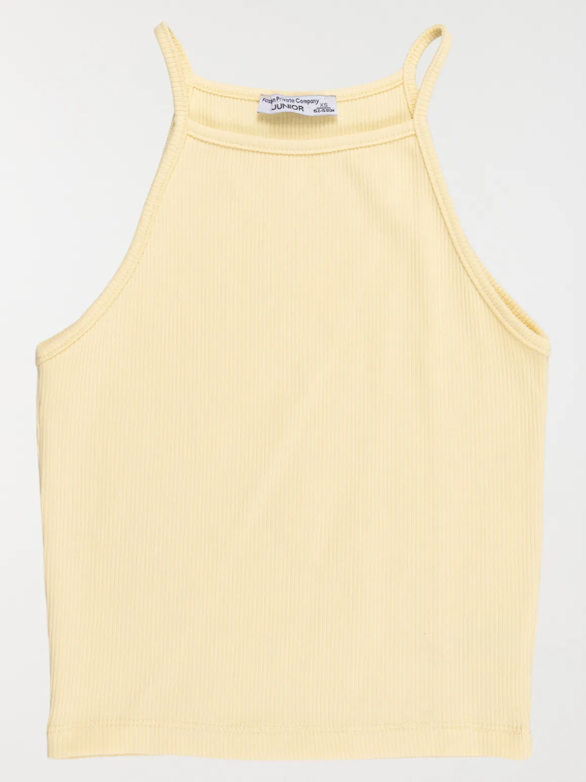 Débardeur jaune fille (XXS-M)