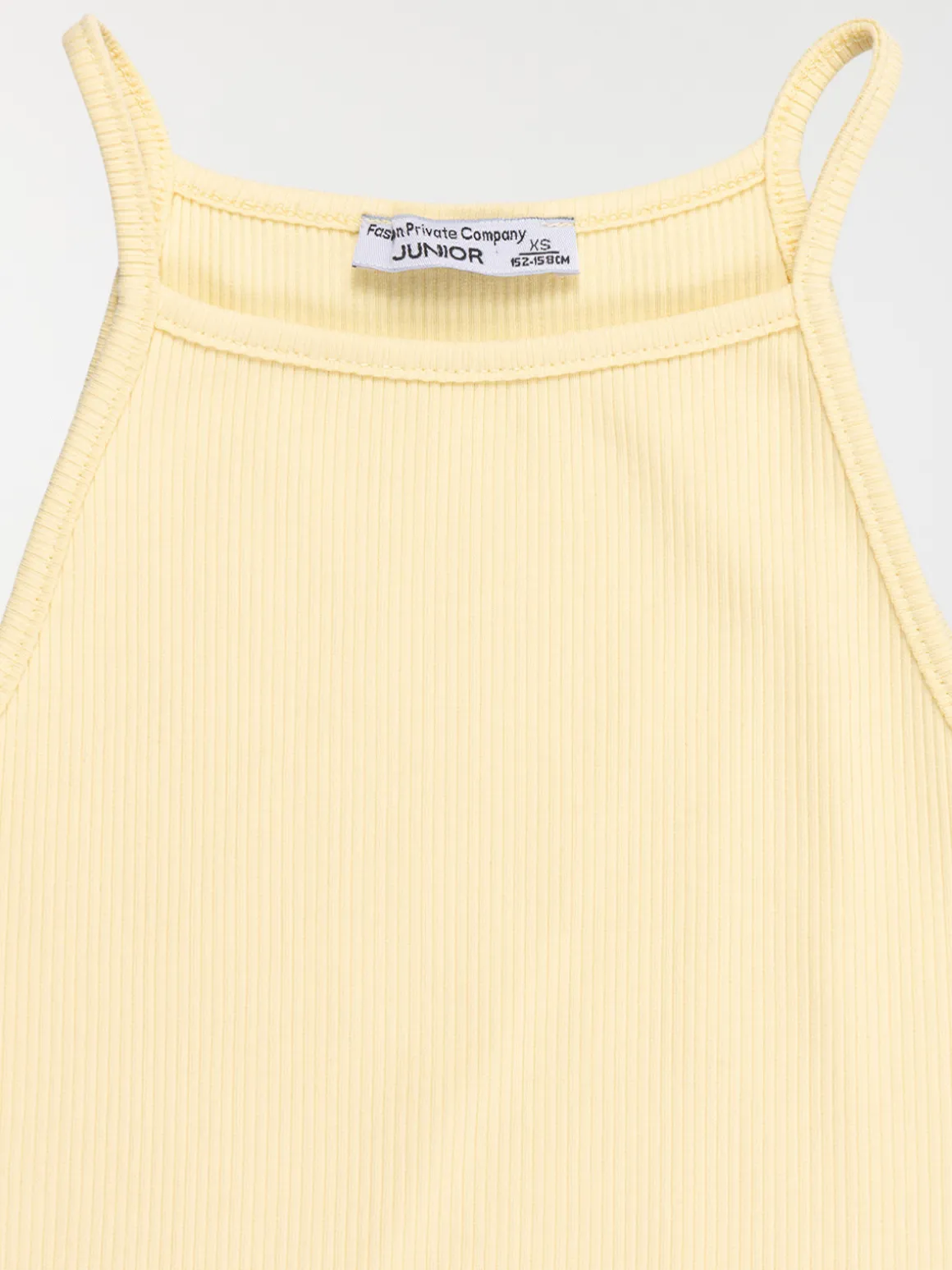Débardeur jaune fille (XXS-M)