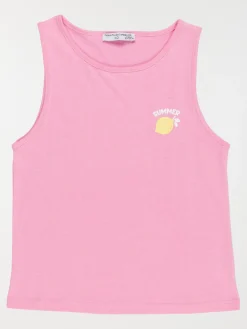 Débardeur motif citron fille (3-12A)