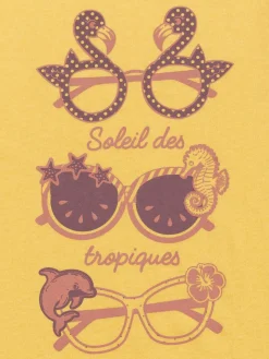 Débardeur motifs lunettes fille (3-12A)