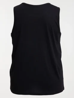 Débardeur noir grande taille homme