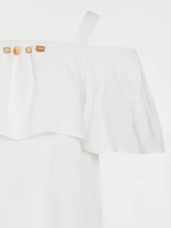 Débardeur perles grande taille femme