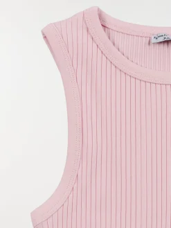 Débardeur rose poudré fille (XXS-M)
