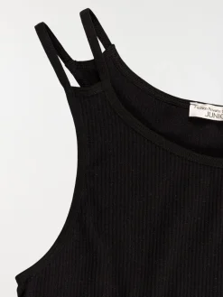 Débardeur uni de sport fille (XXS-M)