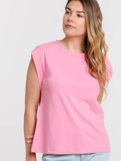 Debardeur femme coloris bubble pink