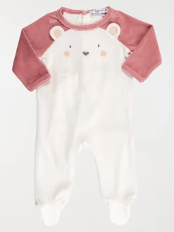 Dors bien ourson fille écru (3-24M)
