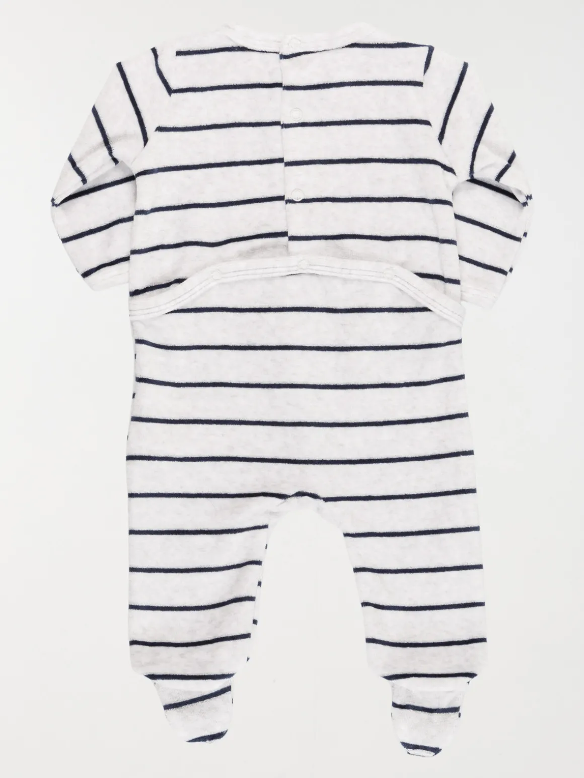 Dors bien rayé ourson garçon (3-24M)