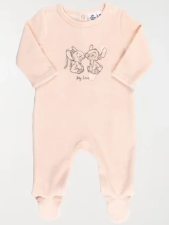 Dors bien Stitch rose baby fille (3-24M)