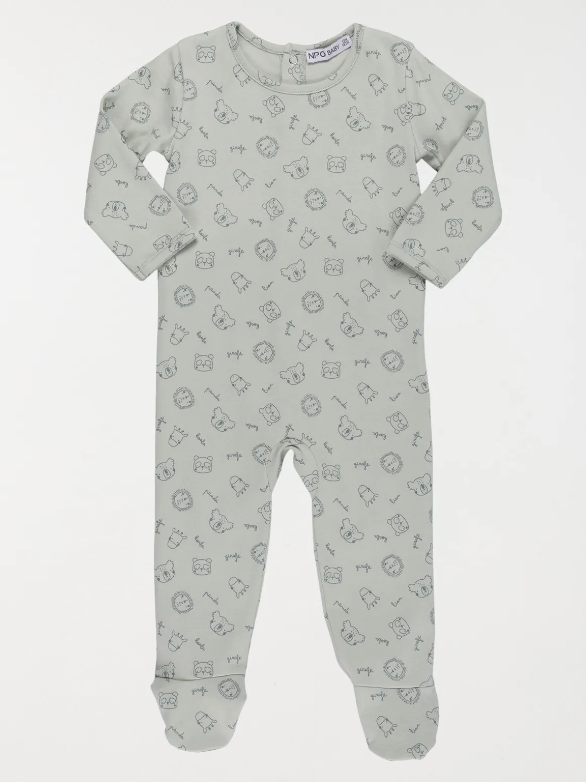 Dors-bien garçon animaux savane (3-24M)