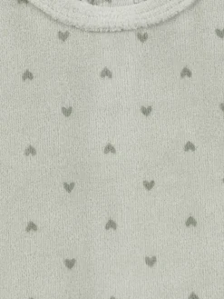 Dors-bien imprimé coeur fille (3-24M)