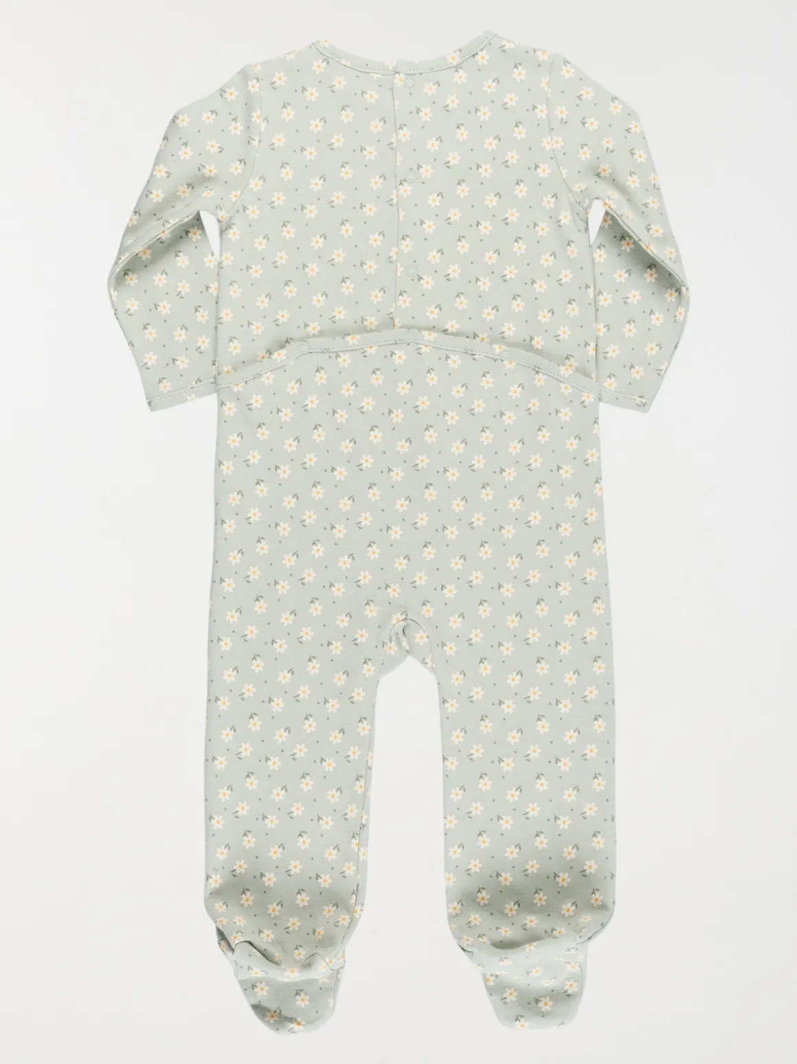 Dors-bien motif fleuri fille (3-24M)