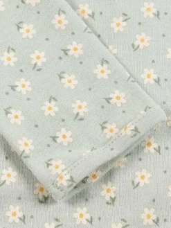 Dors-bien motif fleuri fille (3-24M)