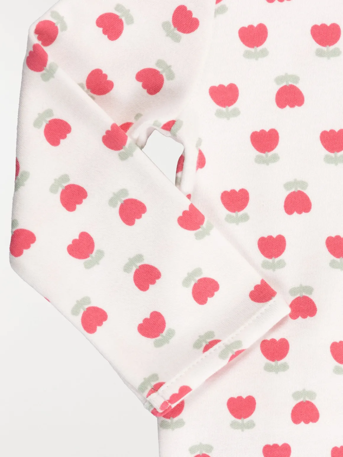 Dors-bien motif tulipe fille (3-24M)