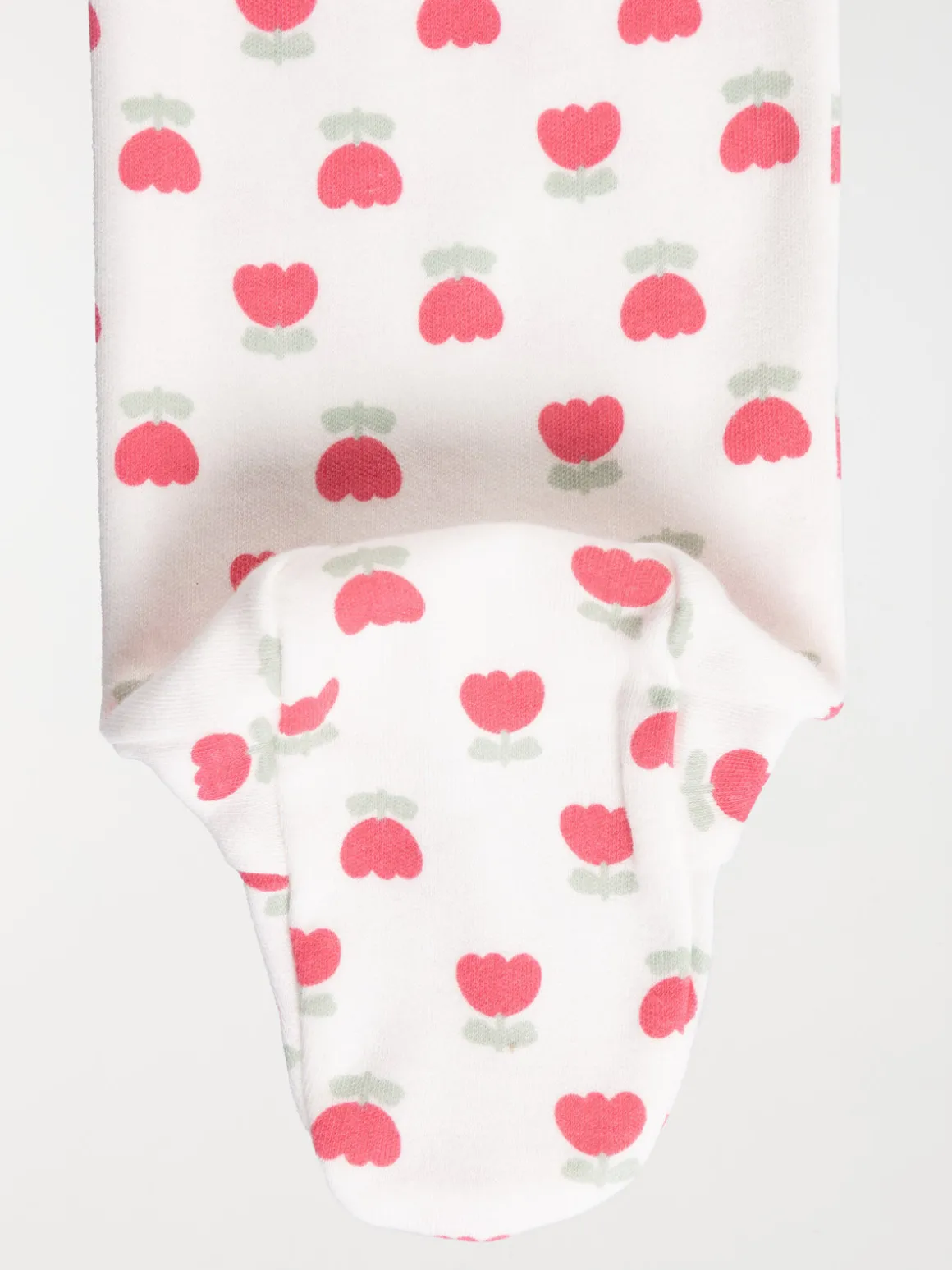 Dors-bien motif tulipe fille (3-24M)