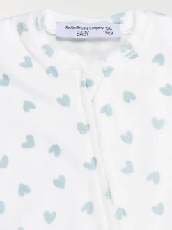 Dors-bien motifs coeurs fille (3-24M)