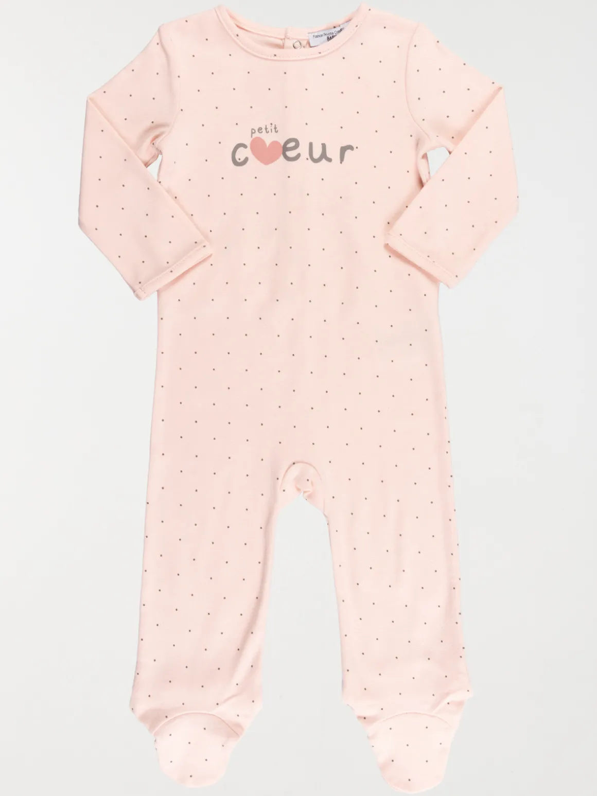 Dors-bien petit coeur fille (3-24M)