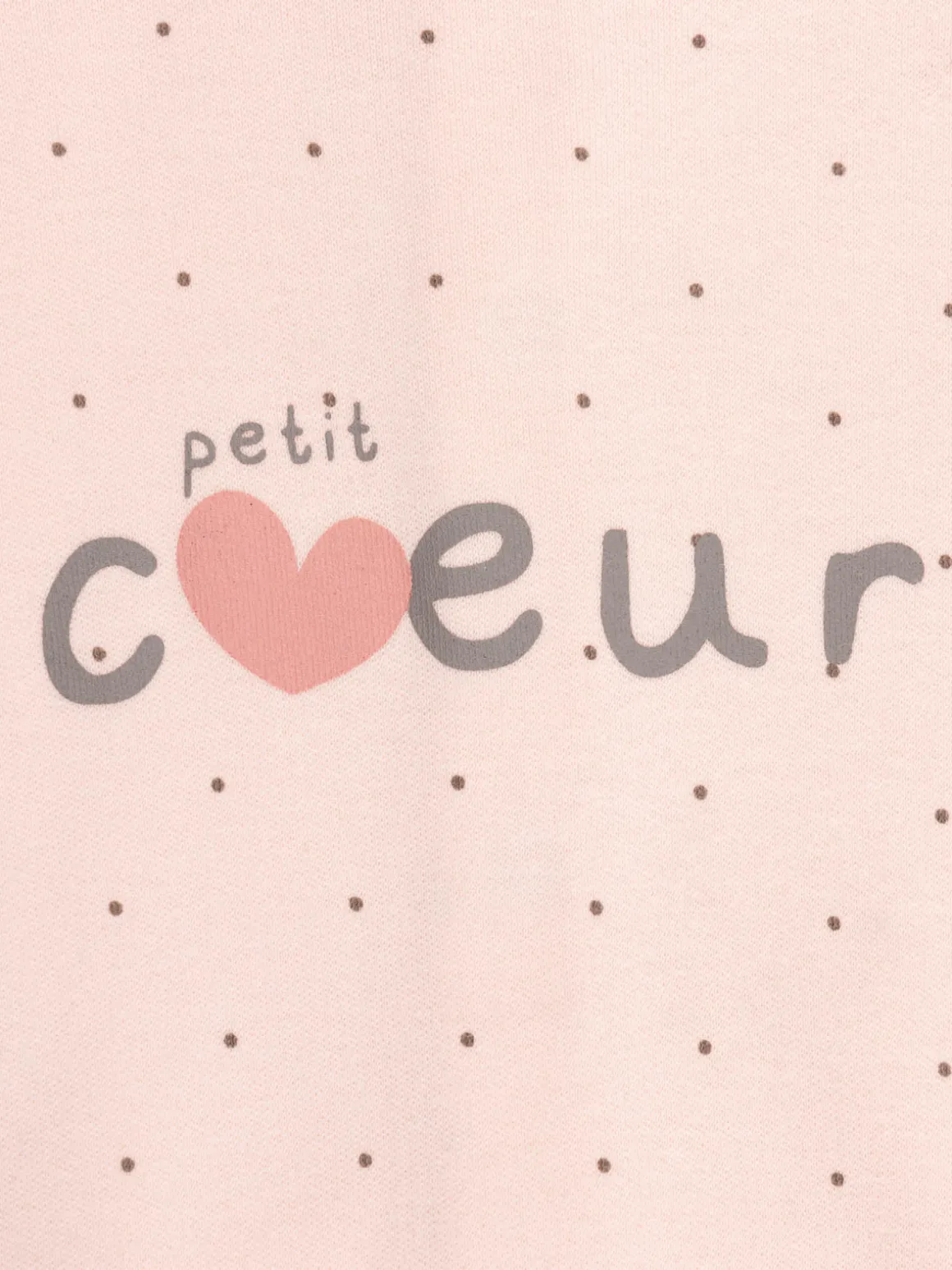 Dors-bien petit coeur fille (3-24M)