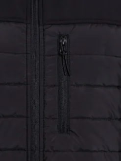 Doudoune à capuche grande taille homme