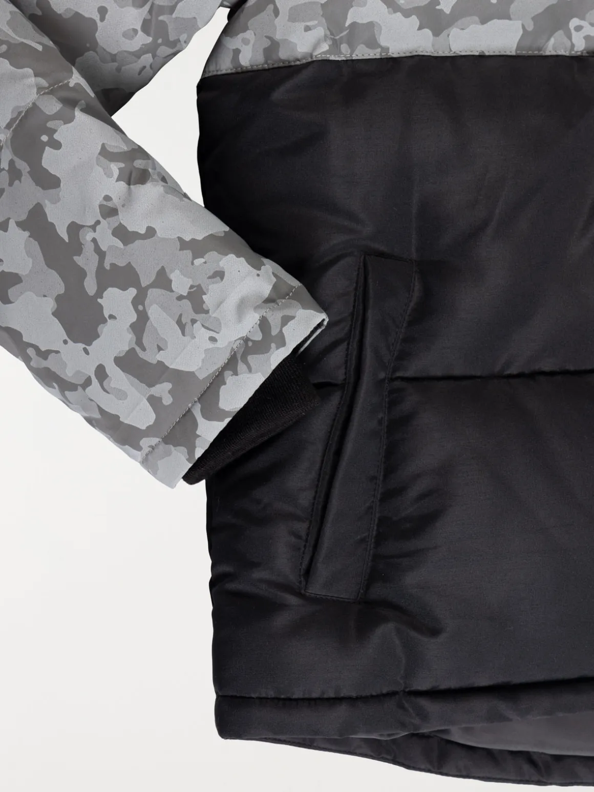 Doudoune camouflage garçon (3-12A)