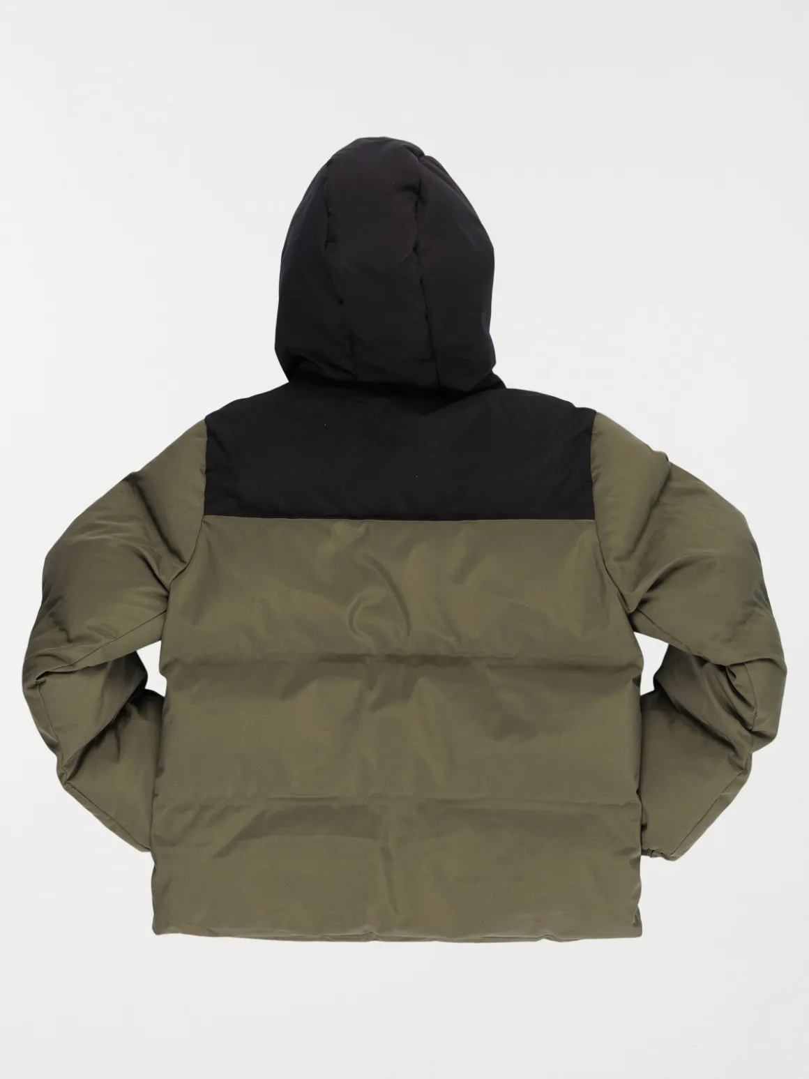 Doudoune capuche bicolore garçon (3-12A)