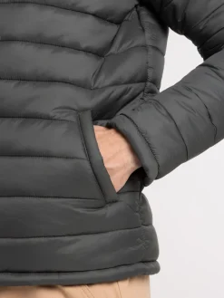 Doudoune légère gris ardoise homme