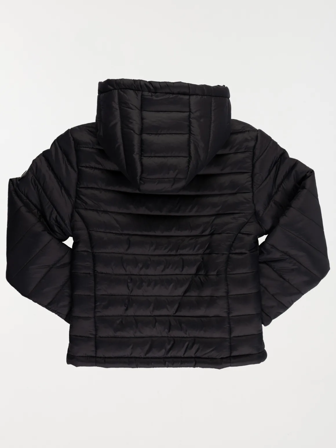 Doudoune légère noire fille (3-12A)
