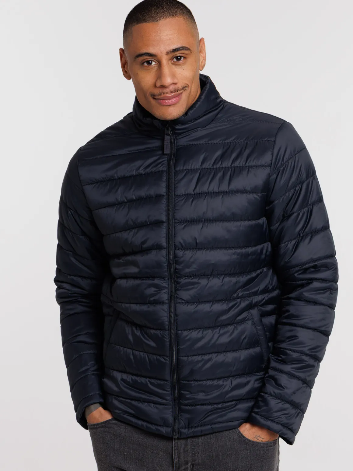 Doudoune légère noire homme