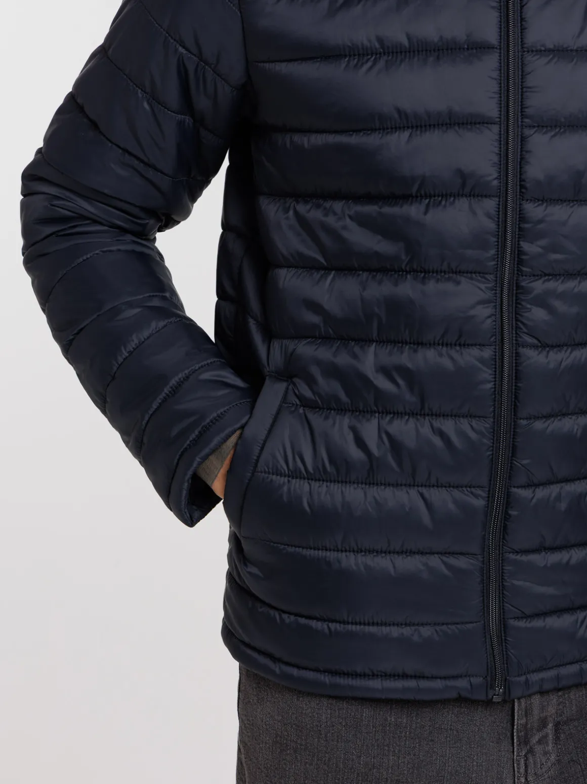 Doudoune légère noire homme