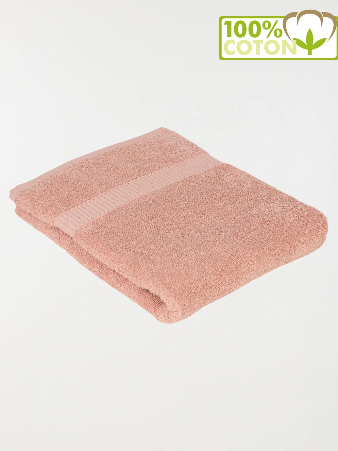 Drap de douche blush 70 x 130 cm