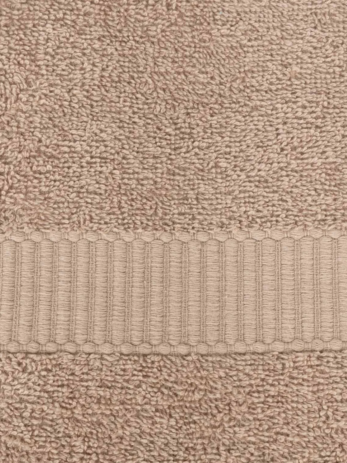 Drap de douche taupe 70 x 130 cm