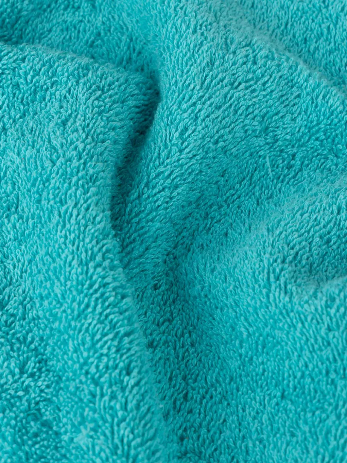 Drap de douche turquoise 70 x 130 cm